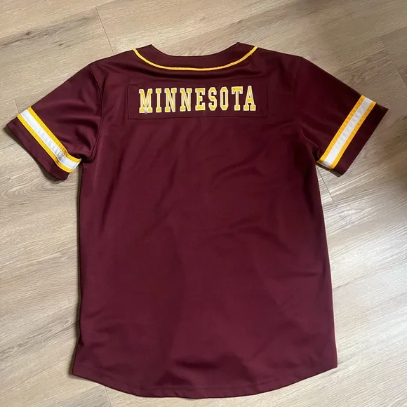 Colosseum Athletics Minnesota Gophers Baseball Jersey - Picture 5 of 6